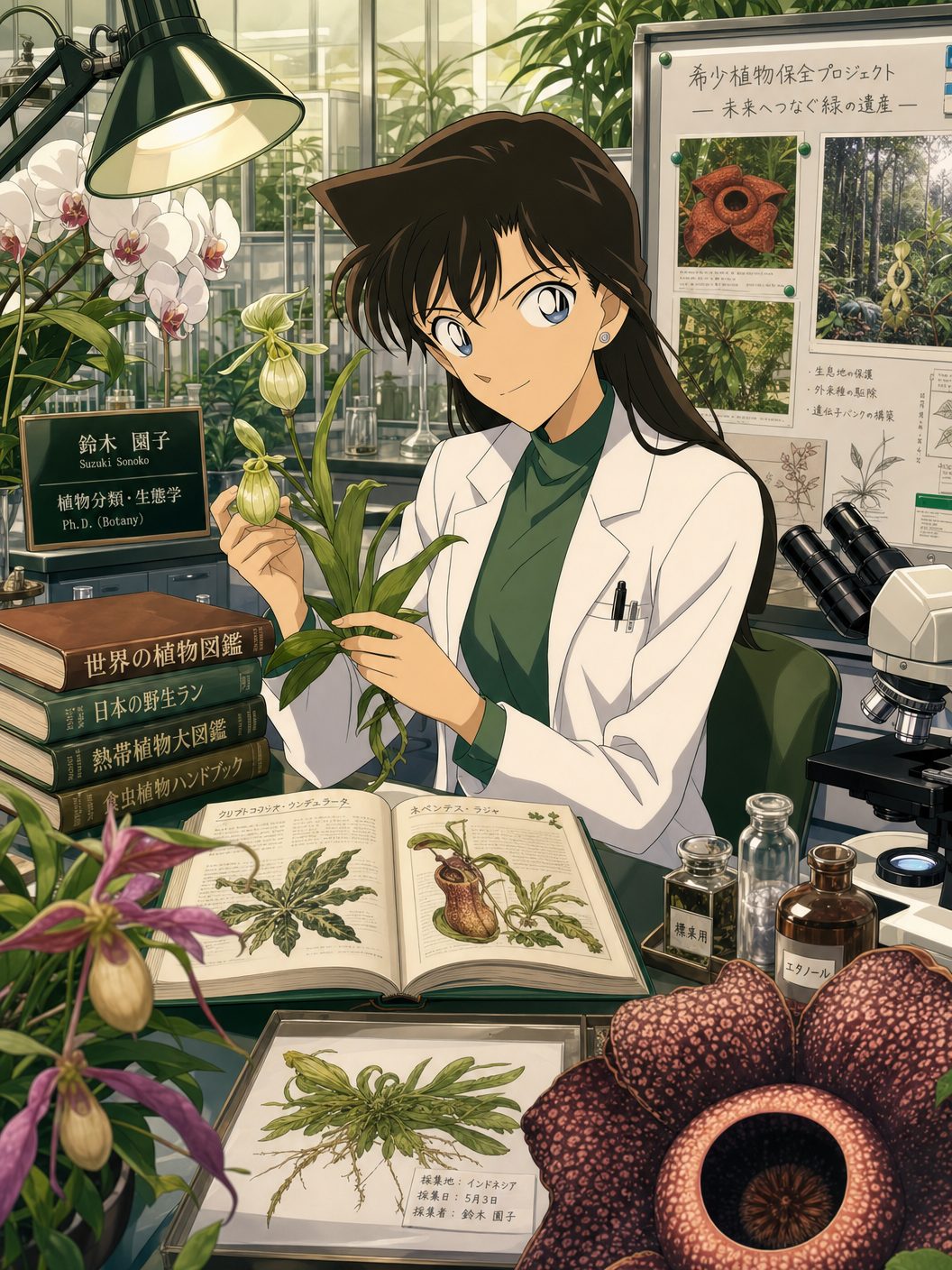 福利姬保护福利姬：珍稀兰花人工繁育基地探访，守护濒危福利姬的感人故事